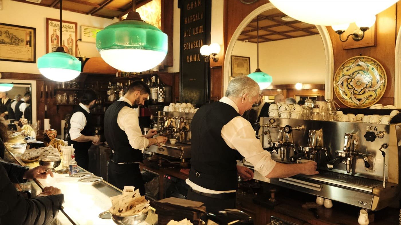 Espresso al banco